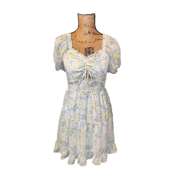 Steve Madden Dresses & Skirts - Madden NYC Floral Sun Mini Dress Womens Sz. Large